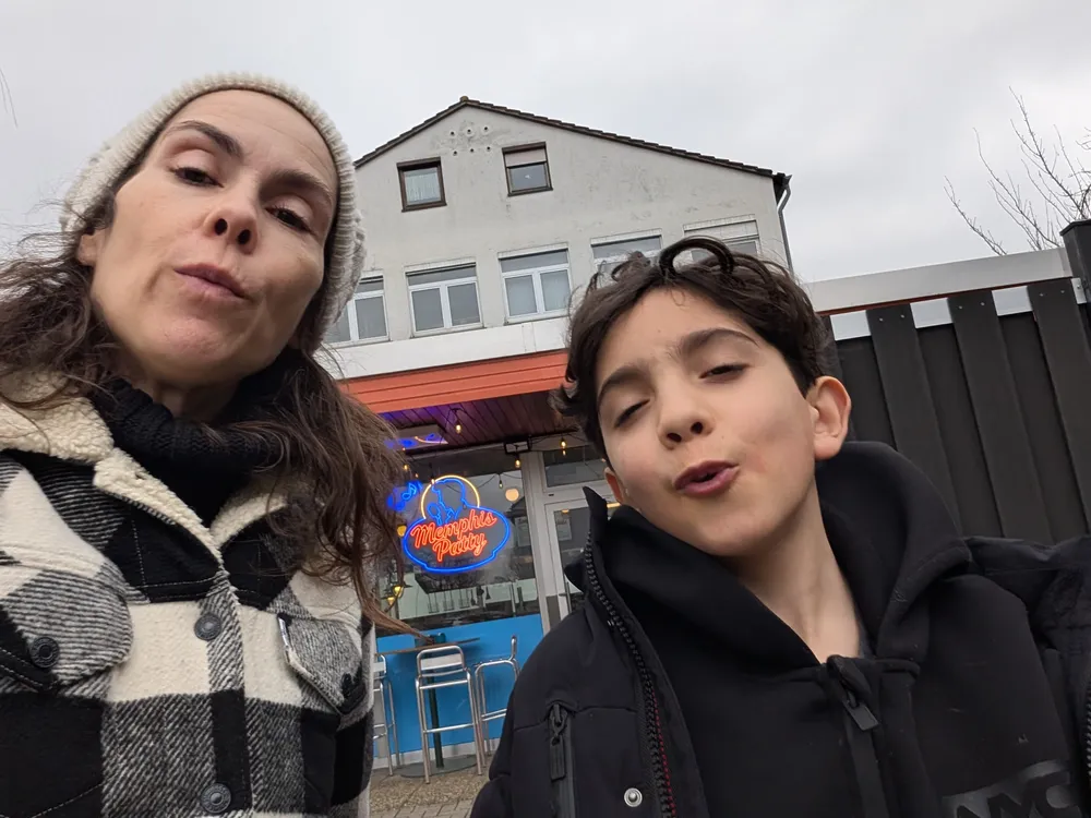 Vor Memphis Patty mit Bine